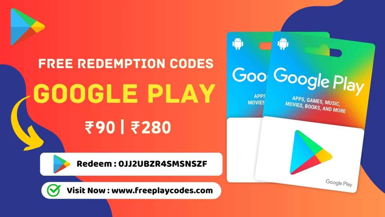 Free Google Play Code Redemption