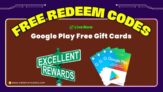 Free Google Play Redeem Codes for Today, 2025